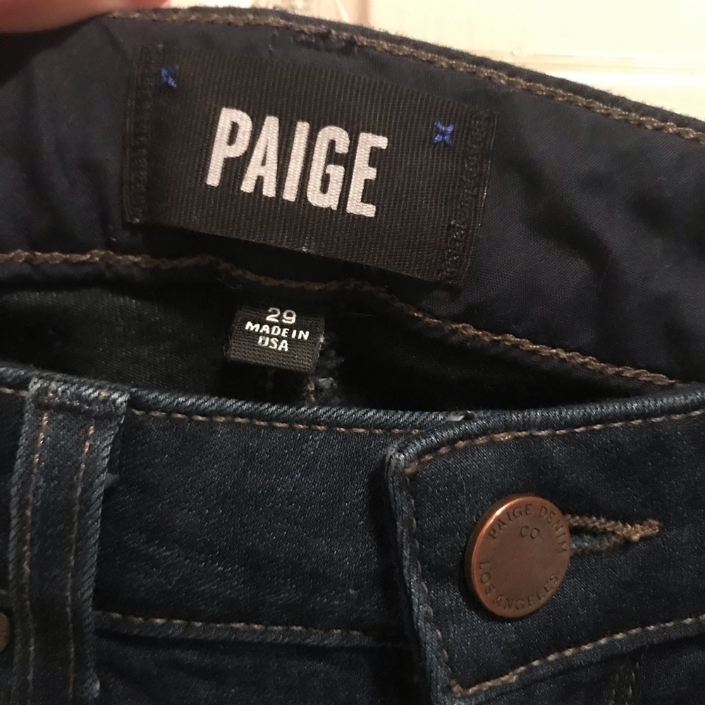 Paige Denim Skinny Jeans